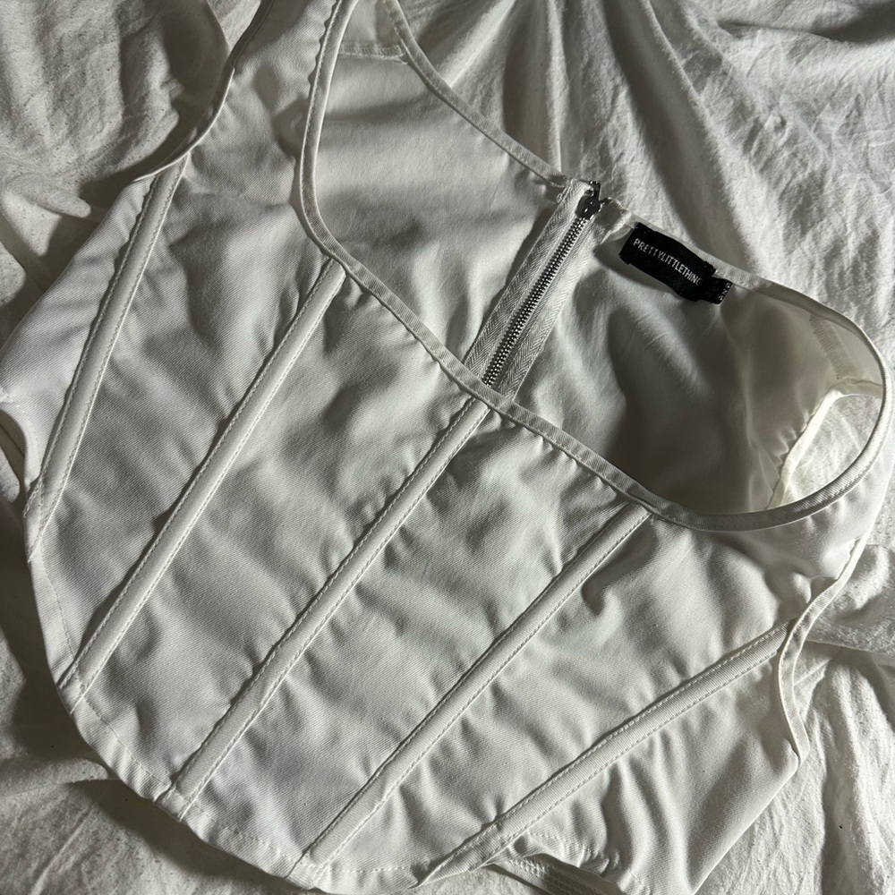 pretty little thing corset tank top